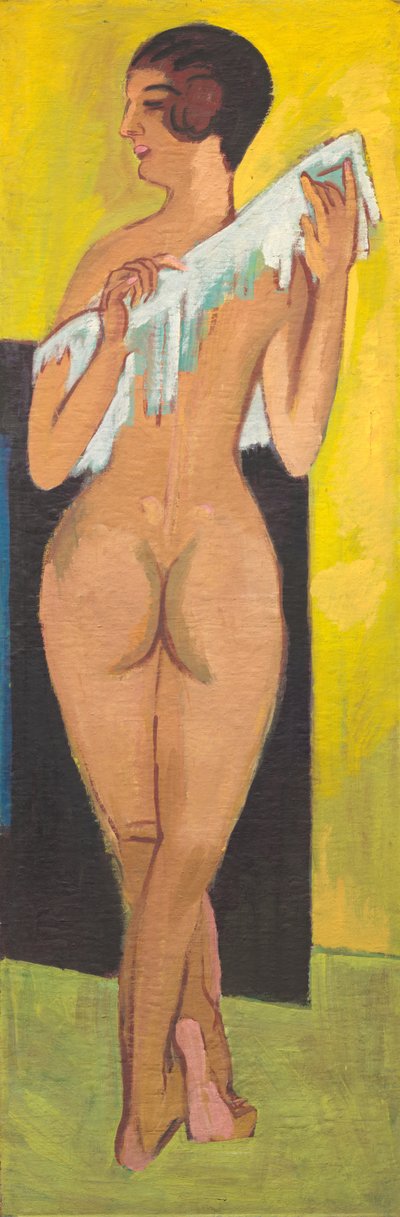 Nude Figure by Ernst Ludwig Kirchner